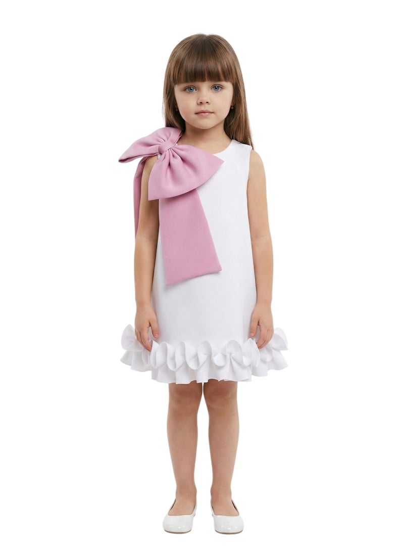 بيداني Royal White Dress - Image 1